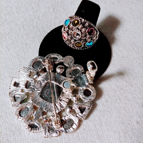 ✨4/$20✨ Premier Designs Hidden Gems Pendant Ring - Picture 2 of 3